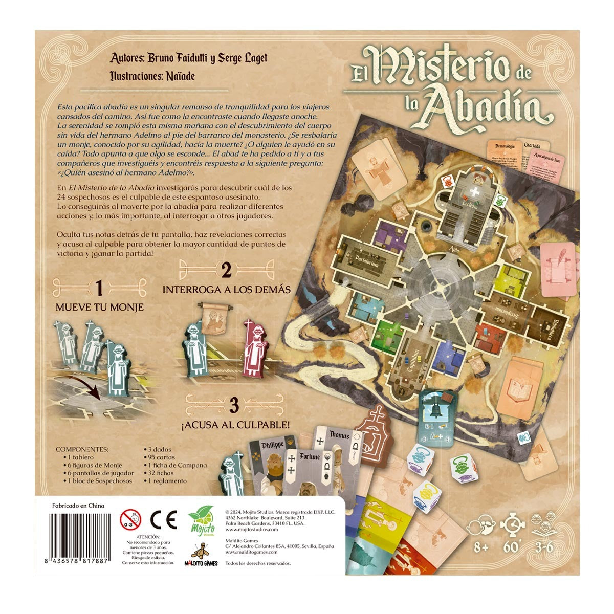 MDG El Misterio de la Abadía (Español)-Juego