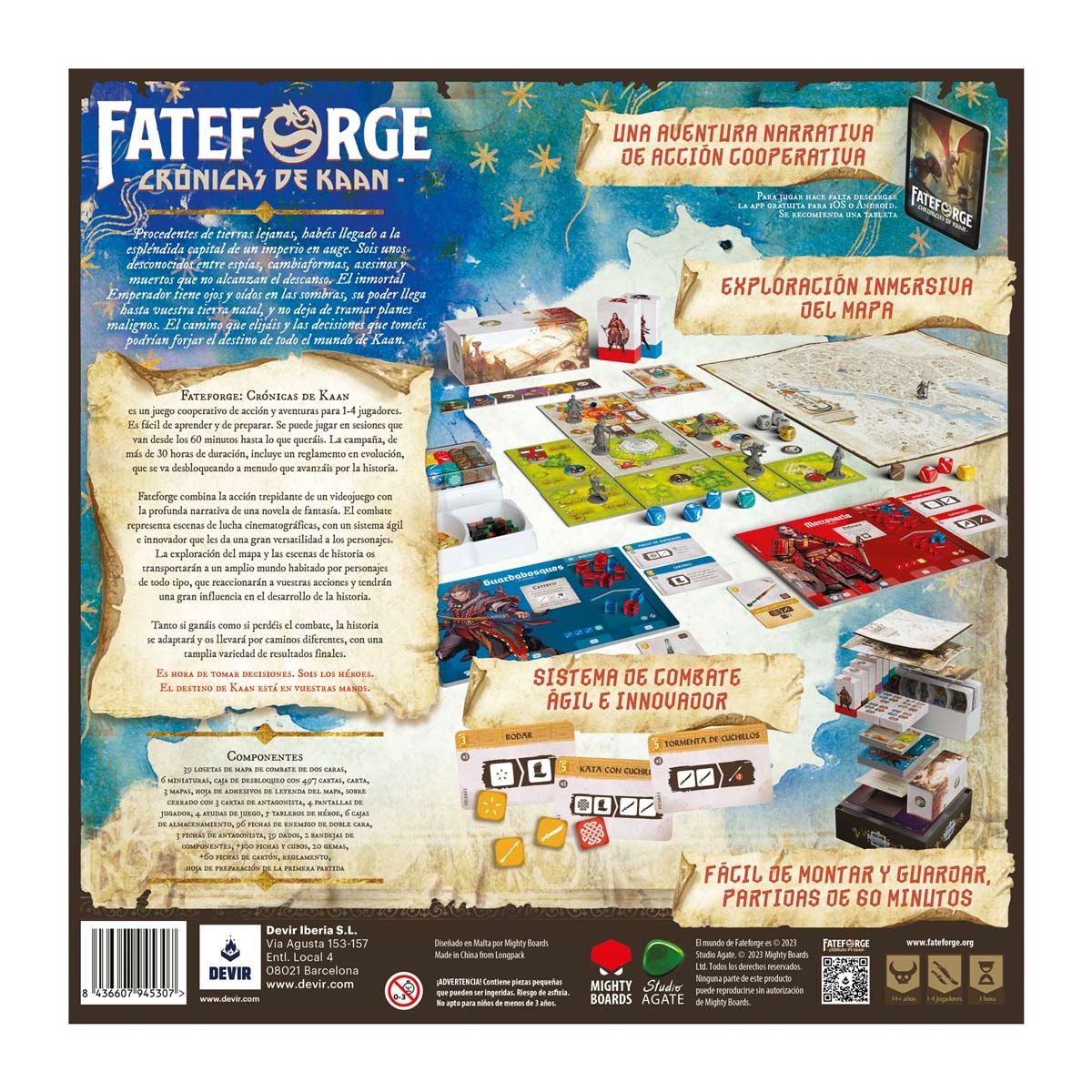 JDM Fateforge Cronicas de Kaan (Español) - Juego