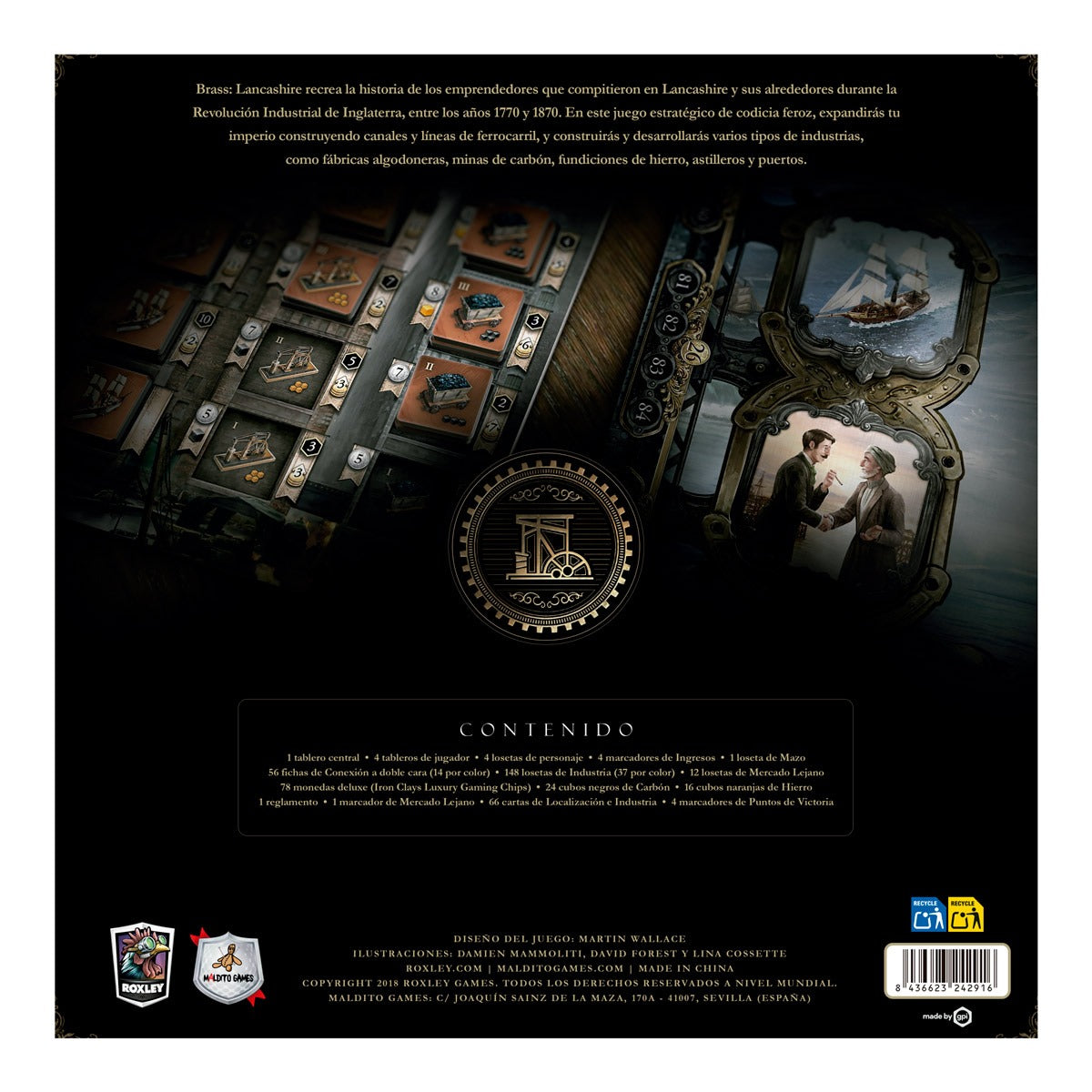 MDG Brass Lancashire (Español)-Juego