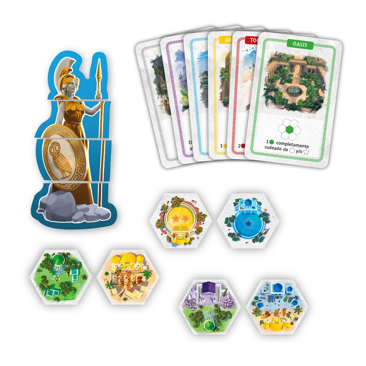 JDM Akropolis Atenea (Español)-Juego