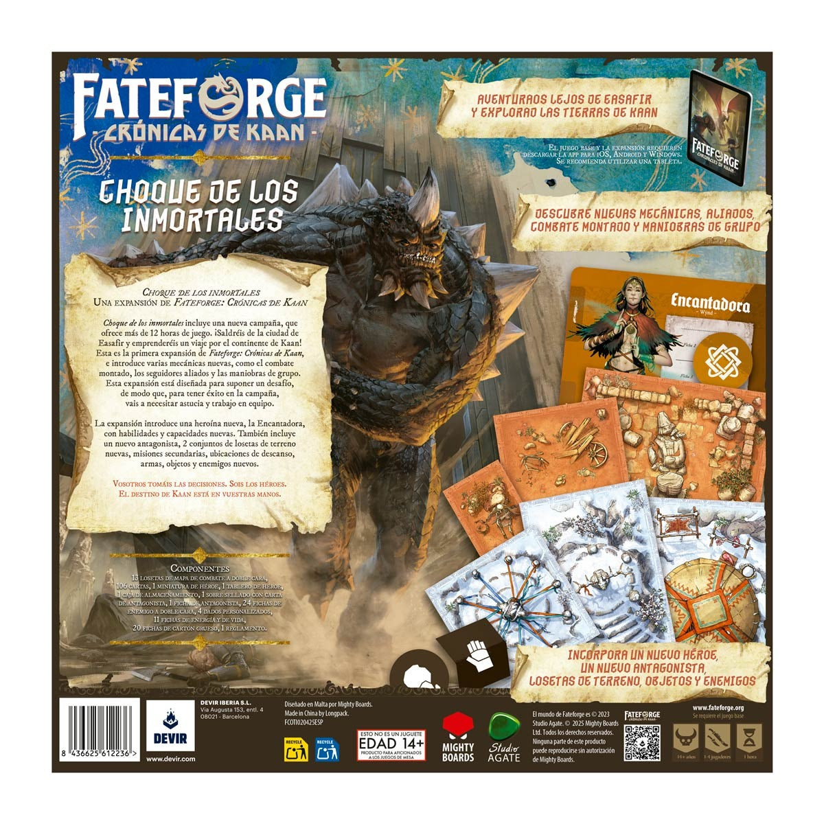 JDM Fateforge Choque de los inmortales (Español)-Juego