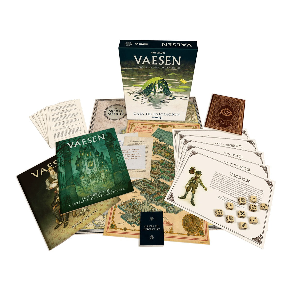 DVR Vaesen Caja de Iniciación (Español)-Libro