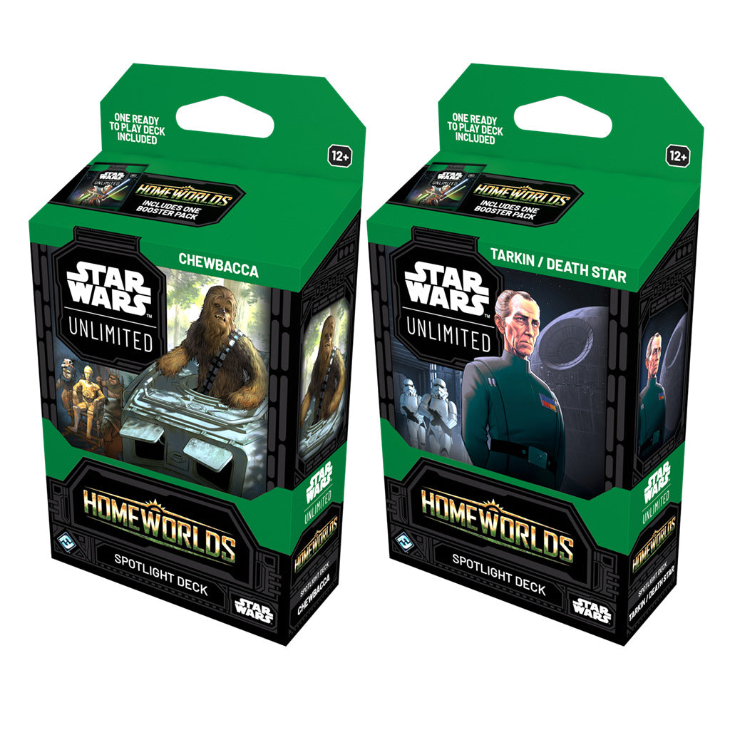 PREVENTA: Star Wars Unlimited – Homeworlds Spotlight Deck Display Español - TENTAMI - JUEGOS