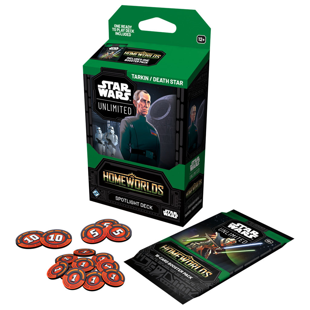 PREVENTA: Star Wars Unlimited – Homeworlds Spotlight Deck Display Español - TENTAMI - JUEGOS