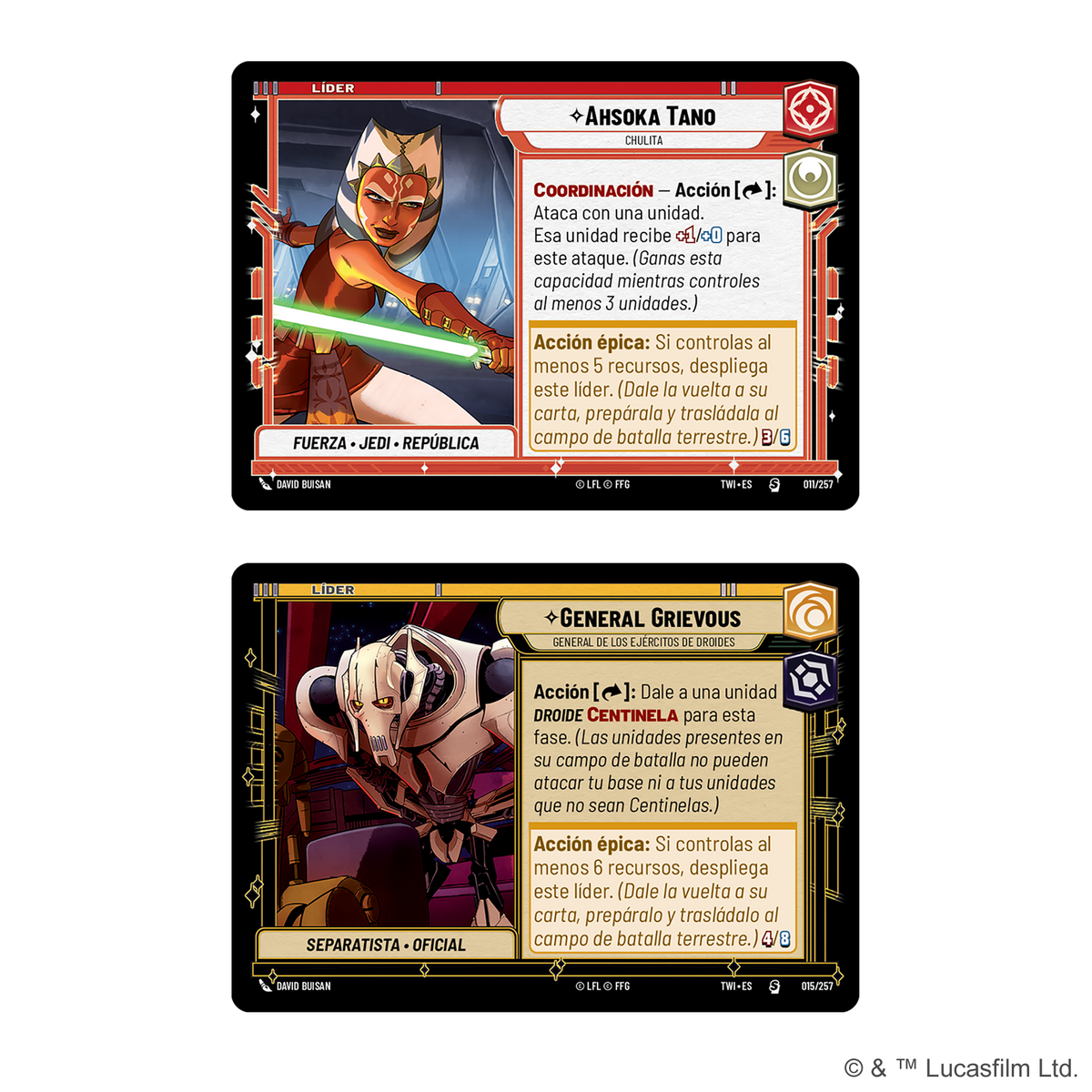 STAR WARS UNLIMITED - TWILIGHT OF THE REPUBLIC TWO-PLAYER STARTER ESPAÑOL