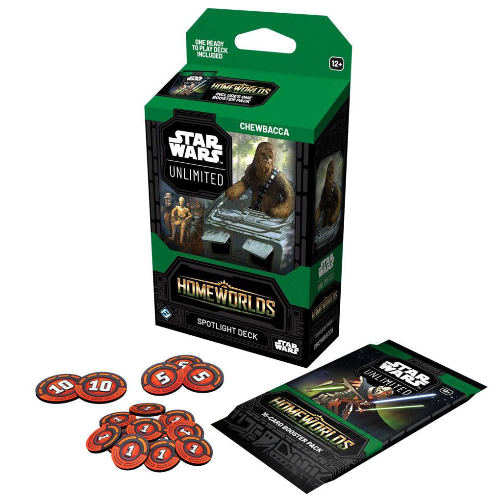 PREVENTA: Star Wars Unlimited – Homeworlds Spotlight Deck Display Español - TENTAMI - JUEGOS