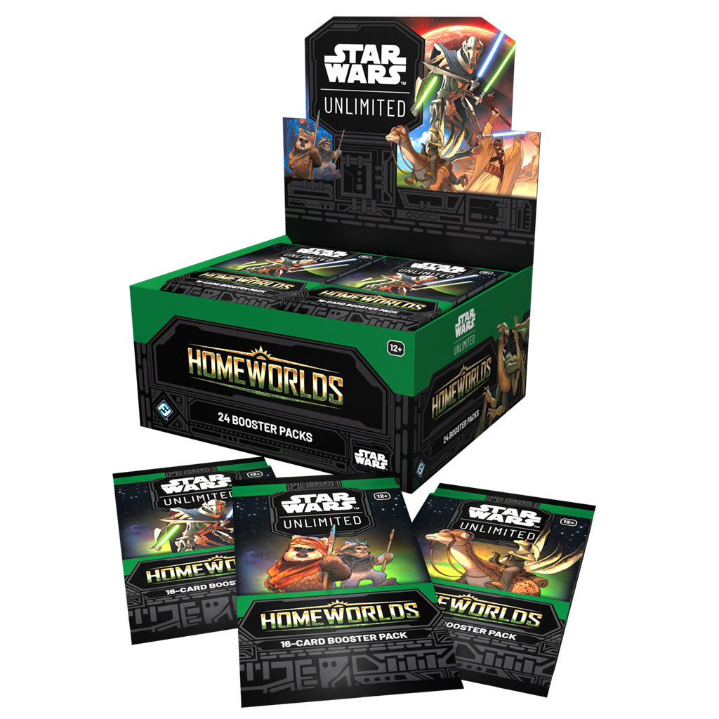 PREVENTA: Star Wars Unlimited – Homeworlds Booster Display Español - TENTAMI - JUEGOS
