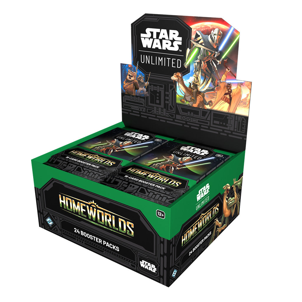 PREVENTA: Star Wars Unlimited – Homeworlds Booster Display Español - TENTAMI - JUEGOS